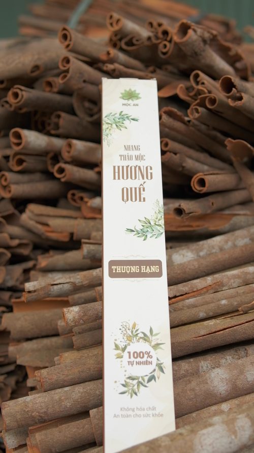 Nhang sạch thảo mộc đóng hộp 100 cây - nhangmocan.vn